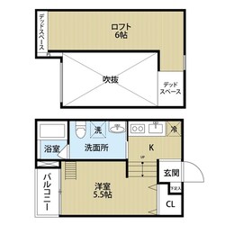 諏訪ノ森駅 徒歩13分 1階の物件間取画像